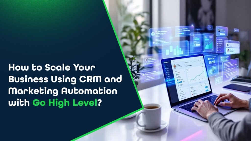 How to Scale Your Business Using CRM and Marketing Automation with Go High Level?