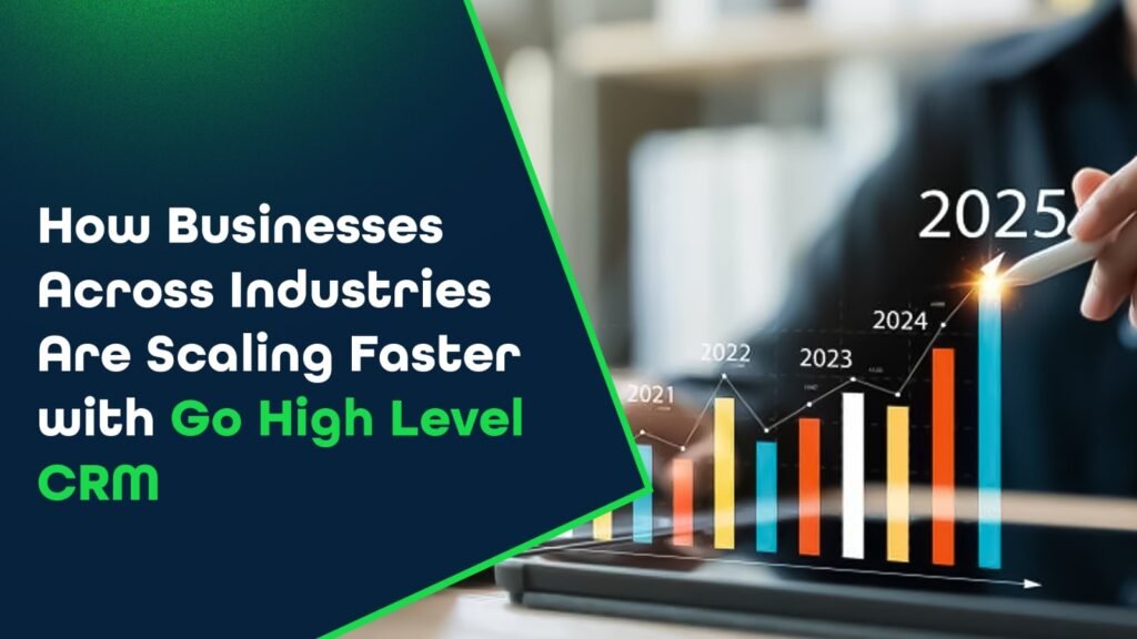 How Businesses Across Industries Are Scaling Faster with Go High Level CRM?