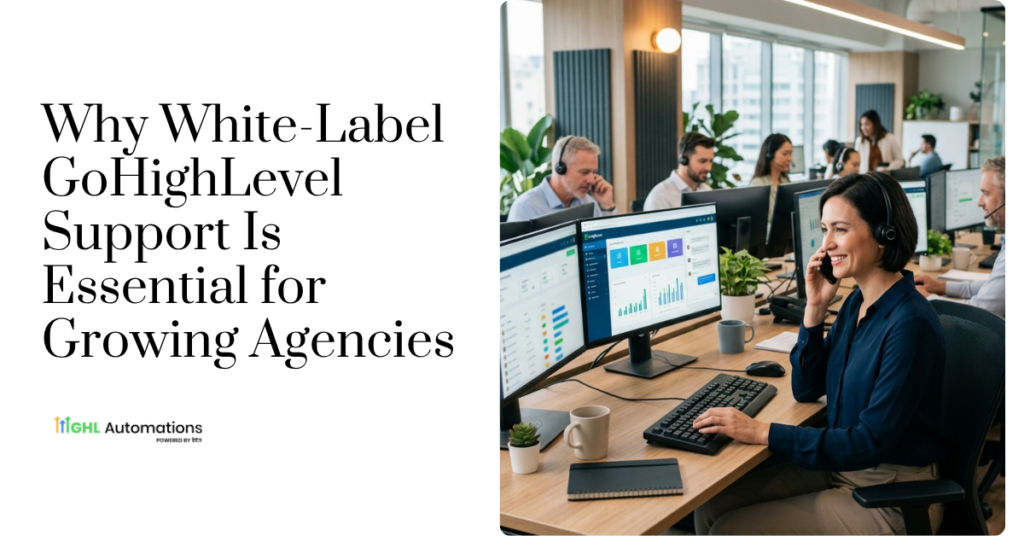 Why White-Label GoHighLevel Support Is Essential for Growing Agencies