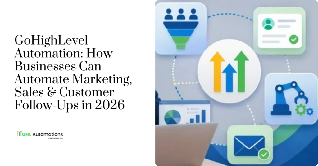 GoHighLevel Automation: How Businesses Can Automate Marketing, Sales & Customer Follow-Ups in 2026